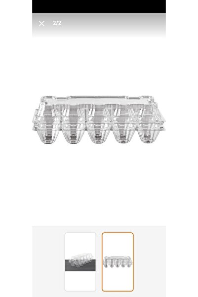 Genel Markalar Plastik Yumurta Viyolü 10'lu 100 Adet