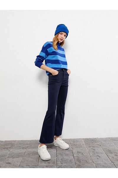 LC Waikiki Blugi LCW Pantaloni Jean pentru femei cu talie înaltă