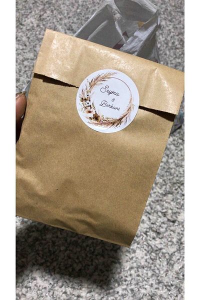 Dekals 50 Pieces 15x24x4 Medium Size Kraft Gift Bag Packaging Package Shamua Paper Bag