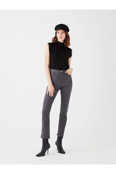 LC Waikiki LCWAIKIKI Basic High Waist Slim Fit Women's Jean Pants