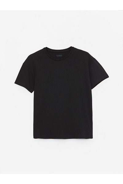 LC Waikiki Girl - Crew Neck Basic Short Sleeve T-Shirt