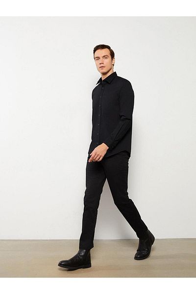 LC Waikiki Ανδρικό παντελόνι Chino LCWAIKIKI Classic Slim Fit Gabardine