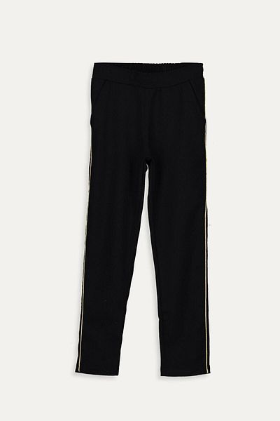 LC Waikiki Girl's New Black Cvl Trousers