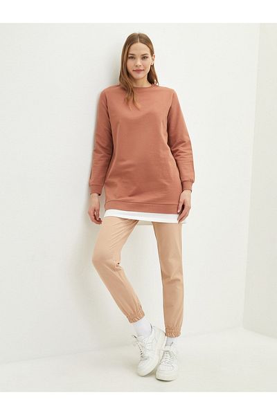 LC Waikiki Γυναικείο Jogger Sweatpants - Straight Cut με ελαστική μέση