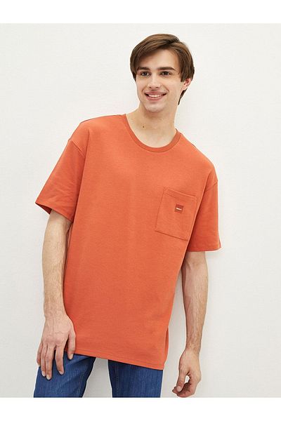 LC Waikiki Crew Neck Short Sleeve Cotton Men's T-Shirt