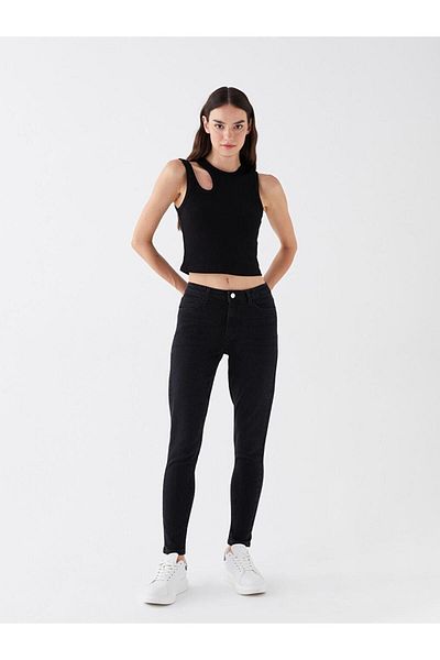 LC Waikiki Blugi LCW Pantaloni skinny pentru femei cu talie normală