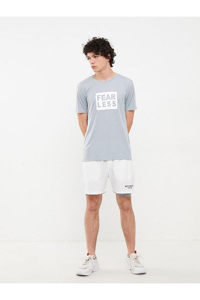 LC Waikiki Tricou cu mânecă scurtă cu imprimeu XSIDE pentru bărbați