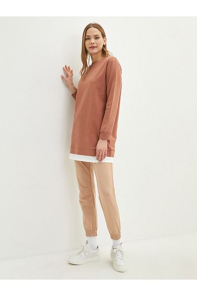 LC Waikiki Γυναικείο Jogger Sweatpants - Straight Cut με ελαστική μέση