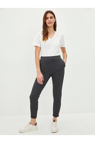 LC Waikiki Pantaloni de trening pentru femei LCWAIKIKI Basic cu talie elastică