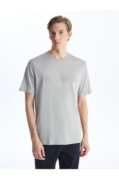 LC Waikiki LCWAIKIKI - Classic Men's Combed Cotton T-Shirt: Crew Neck, Short Sleeve, Printed
