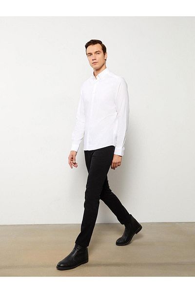 LC Waikiki LCWAIKIKI - Κλασικό στενό ανδρικό παντελόνι Chino