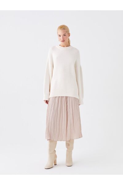 LC Waikiki Pohodlná dámska sukňa s elastickým pásom