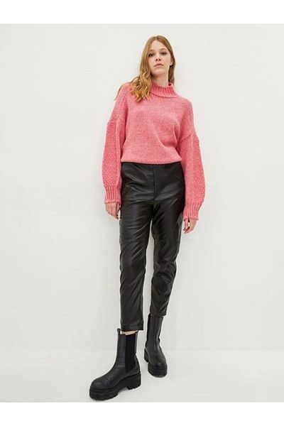 LC Waikiki Γυναικείο παντελόνι με ελαστική μέση Flat Standard Fit (ΠΑΛΙΟ)