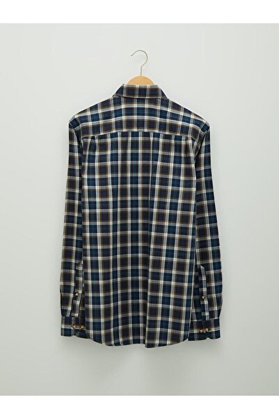 LC Waikiki LCWAIKIKI Classic Regular Fit Uzun Kollu Ekose Erkek Gömlek