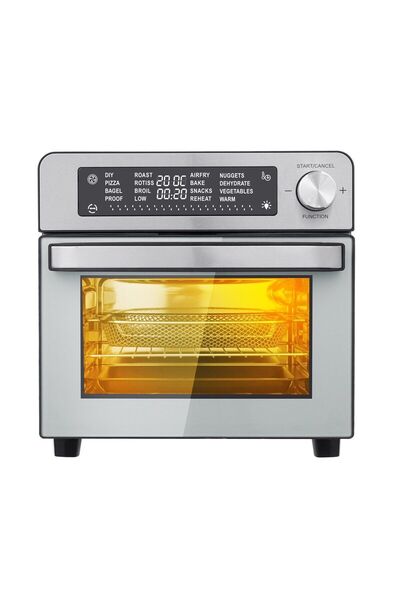 Kiwi Kaf 5551 Çok Fonksiyonlu Yağsız Fritöz Air Friyer 15 Lt