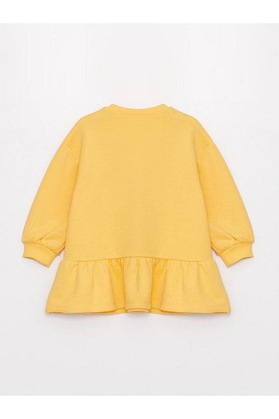 LC Waikiki LCW Baby - Patterned Crew Neck Baby Girl Dress