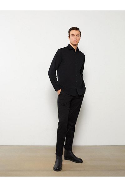 LC Waikiki Ανδρικό παντελόνι Chino LCWAIKIKI Classic Slim Fit Gabardine