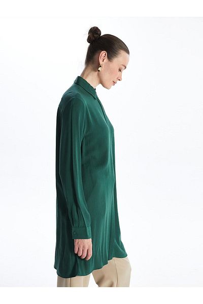 LC Waikiki LCW Grace Women's Tunic Shirt - Solid, Long Sleeve