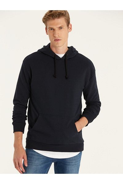 LC Waikiki Ανδρικό φούτερ Navy Blue