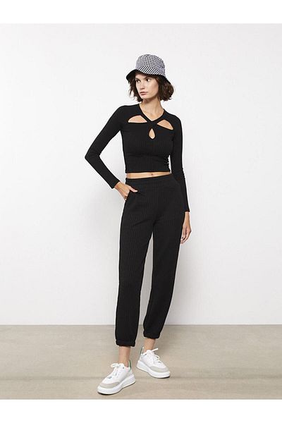 LC Waikiki Pantaloni de sport Jogger pentru femei XSIDE - Talie elastică