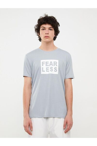 LC Waikiki Ανδρικό μπλουζάκι με κοντό μανίκι με λαιμόκοψη XSIDE