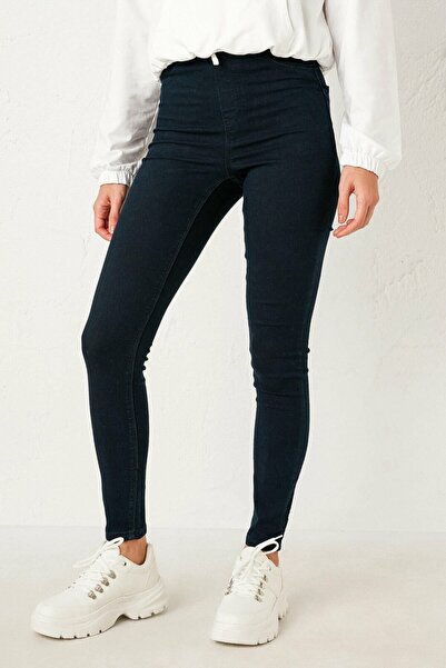 LC Waikiki Kadın Koyu Rodeo Jean S16322Z8