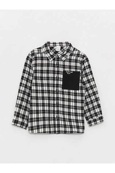 LC Waikiki Long Sleeve Plaid Baby Boy Shirt