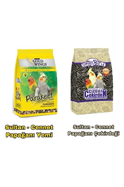 Gold Wings Cennet - Sultan Papağanı Yemi + Çekirdeği