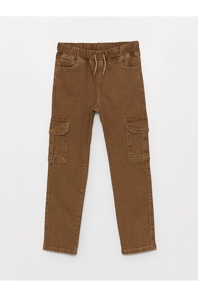 LC Waikiki Boy's Cargo Παντελόνι με Ελαστική Μέση