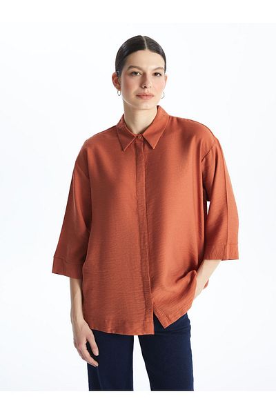 LC Waikiki Oversize Plain Women's Shirt