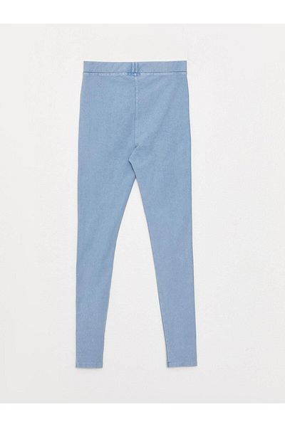 LC Waikiki Colanți lungi pentru fete LCW Kids Basic cu talie elastică