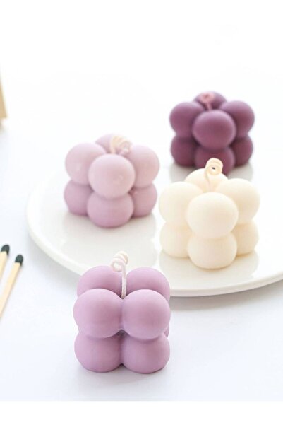HogART Design Küçük Bubble Silikon Mum Kalıbı