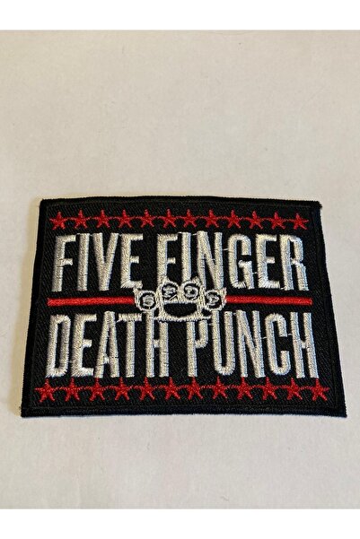 StüdyoÜmitTişört Fıve Fınger-death Punch-ffdp Patch-peç، مزيج، رقعة جينز