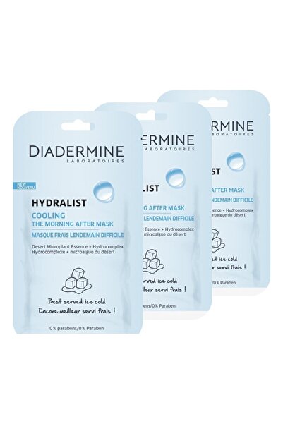 Diadermine Dıadermıne Hydralıst Coolıng Mask (serinletici Maske) 8 Ml X 3 Adet