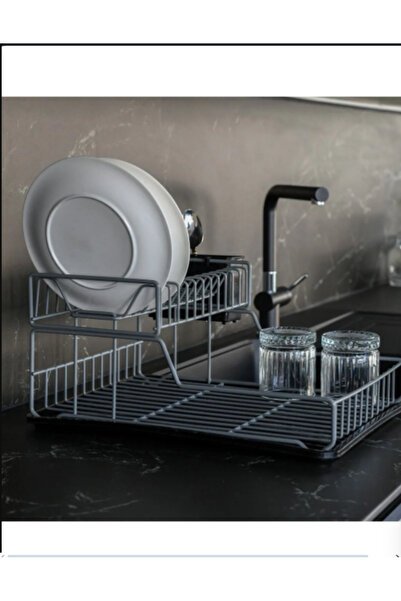 Hagen Iki Katlı Bulaşıklık Bulaşık Sepeti Bulaşık Kurutma Sepeti Tezgah Üstü ...