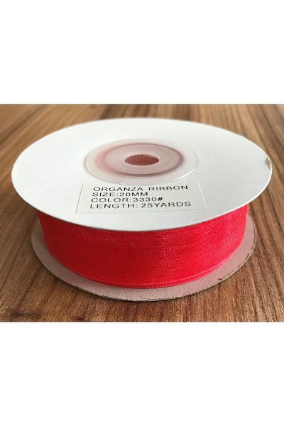 Öztürk Panglică Organza (organza) 20mmx25 Metri.