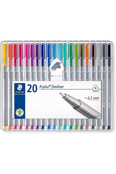 Staedtler 334 Sb20 Trıplus Fineliner Set of 20