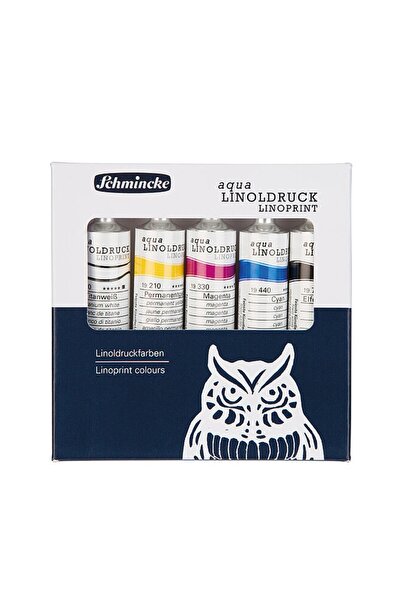 Schmincke Linol Baskı Mürekkep Boya Seti : 5 Renk x 20 ml
