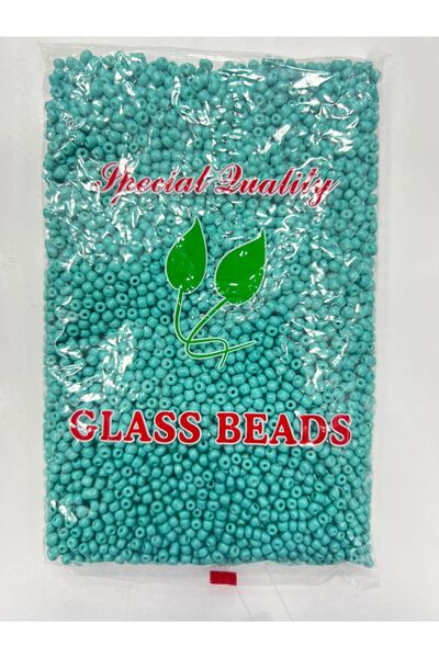 Caglar Accessories Mărgele de nisip de culoare turcoaz de 0,6 mm