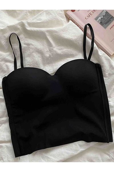 GARDIROZA Crop Bustieră Badi Body Bady Tank Top cu Glope și bretele