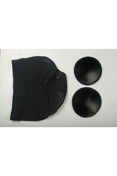 SOFTLEAVES B200 BLACK YUVARLAK ŞEKİLLİ SİLİKONLU POPO ARTTIRICI