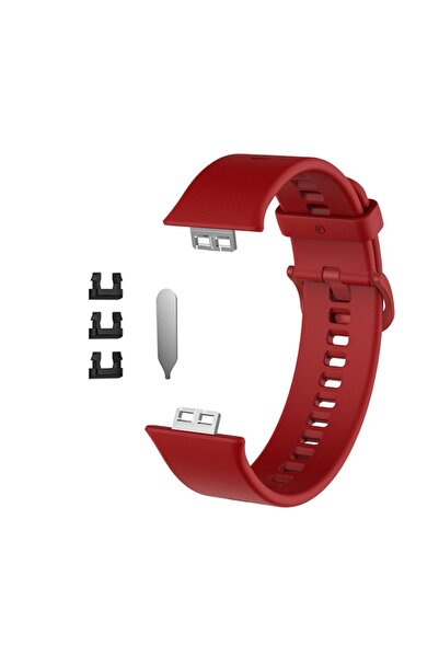 Genel Markalar Huawei Watch Fit Tam Uyumlu Silikon Kordon