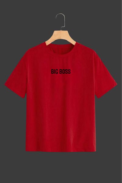 Evomind Oversize Big Boss Printed T-shirt