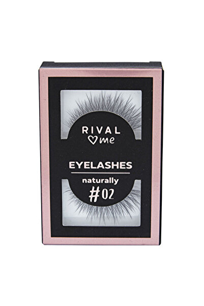 Rival Loves Me Takma Kirpik No:02 Naturally 1 çift