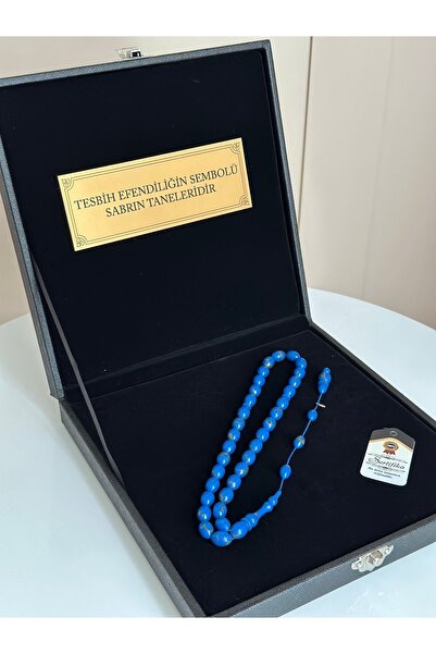 Kehribarstore Arizona Firuze Tesbih Fatih Erbabacan Usta İşi Özel Yazılı Erke...