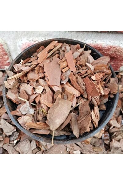 toprak 4 Litre Naturel Mulch Ağaç Kabuğu 15 - 25 Mm Çam Kabugu Orkide Ve Bahç...