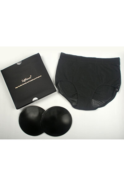 SOFTLEAVES B200 BLACK YUVARLAK ŞEKİLLİ SİLİKONLU POPO ARTTIRICI