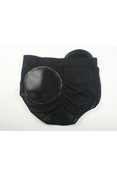 SOFTLEAVES B200 BLACK YUVARLAK ŞEKİLLİ SİLİKONLU POPO ARTTIRICI