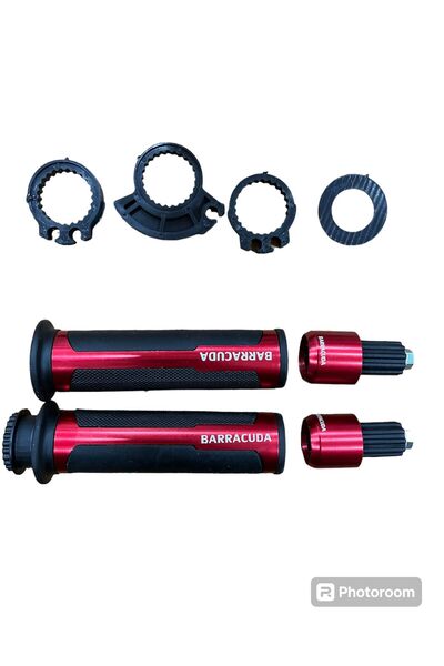 monero Barracuda Elcik Topuzlu kırmızı