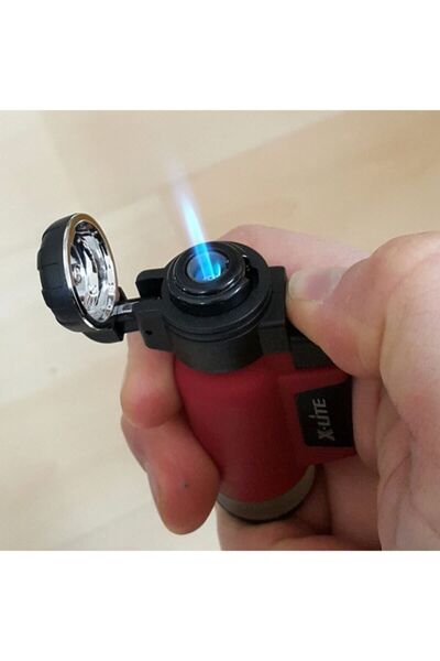 Hunter Turbo Tek Pürmüz Alev Pro Çakmağı